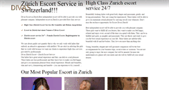 Desktop Screenshot of divas-zurich.com